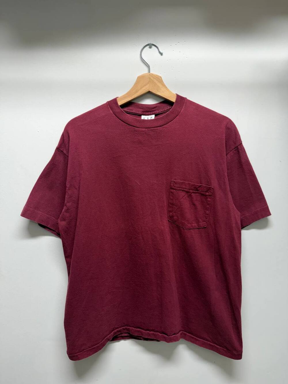 Vintage GAP Original Pocket-T Burgundy Tee